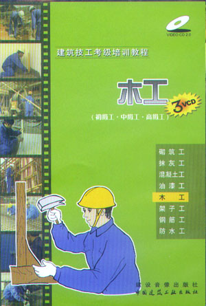 建筑技工考級(jí)培訓(xùn)教程:木工（初級(jí)工·中級(jí)工·高級(jí)工）